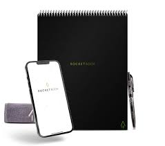 Rocketbook Flip A4 - Cahier Effaçable Noir