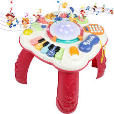 Table d'Activité Musicale 6 en 1 pour Bébé