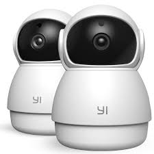 YI 2 pièces Caméra Dome 2K WiFi - Surveillance Intérieure