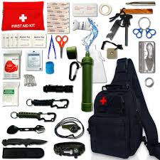 Kit de Survie Ultime - Sacoche Tactique et Trousse de Secours