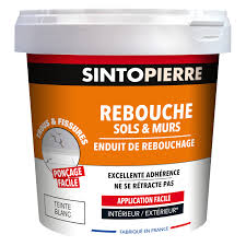 SINTOPIERRE - Enduit de Rebouchage pour Sols et Murs