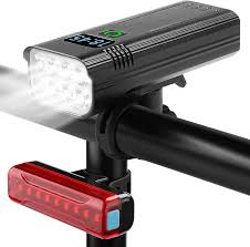 Lampe Vélo Tellegante 8000 Lumens - 8 LED Puissantes