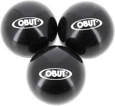 Obut - Boules de Pétanque Tout Terrain Noires