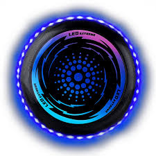 Frisbee Lumineux Coloré à 49 LEDs