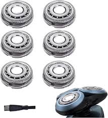 Lot de 6 Lames de Rechange SH60/72 pour Rasoir Philips Norelco Series 6000