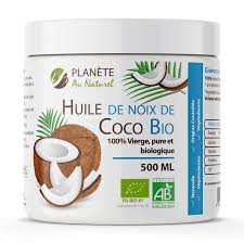 Huile de Coco Bio Vierge 500 ml - Planète au Naturel