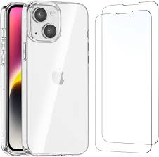 Coque Ultra Transparente en Silicone pour iPhone 14 Plus