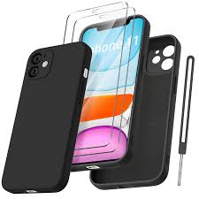 Coque de Protection Caméra Qasyfanc pour iPhone 11 - 2 Pièces