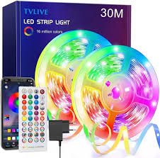 Ruban LED RGB 30M avec Contrôle App