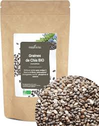 Graines de Chia BIO - Oméga-3 Riche - 250g