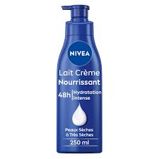 NIVEA Lait Corps Nourrissant 72h - Peaux Sèches à Extra Sèches