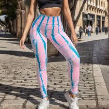 Legging de Sport Femme Taille Haute Sans Coutures