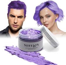 Teinture Temporaire Violet pour Cheveux - 4